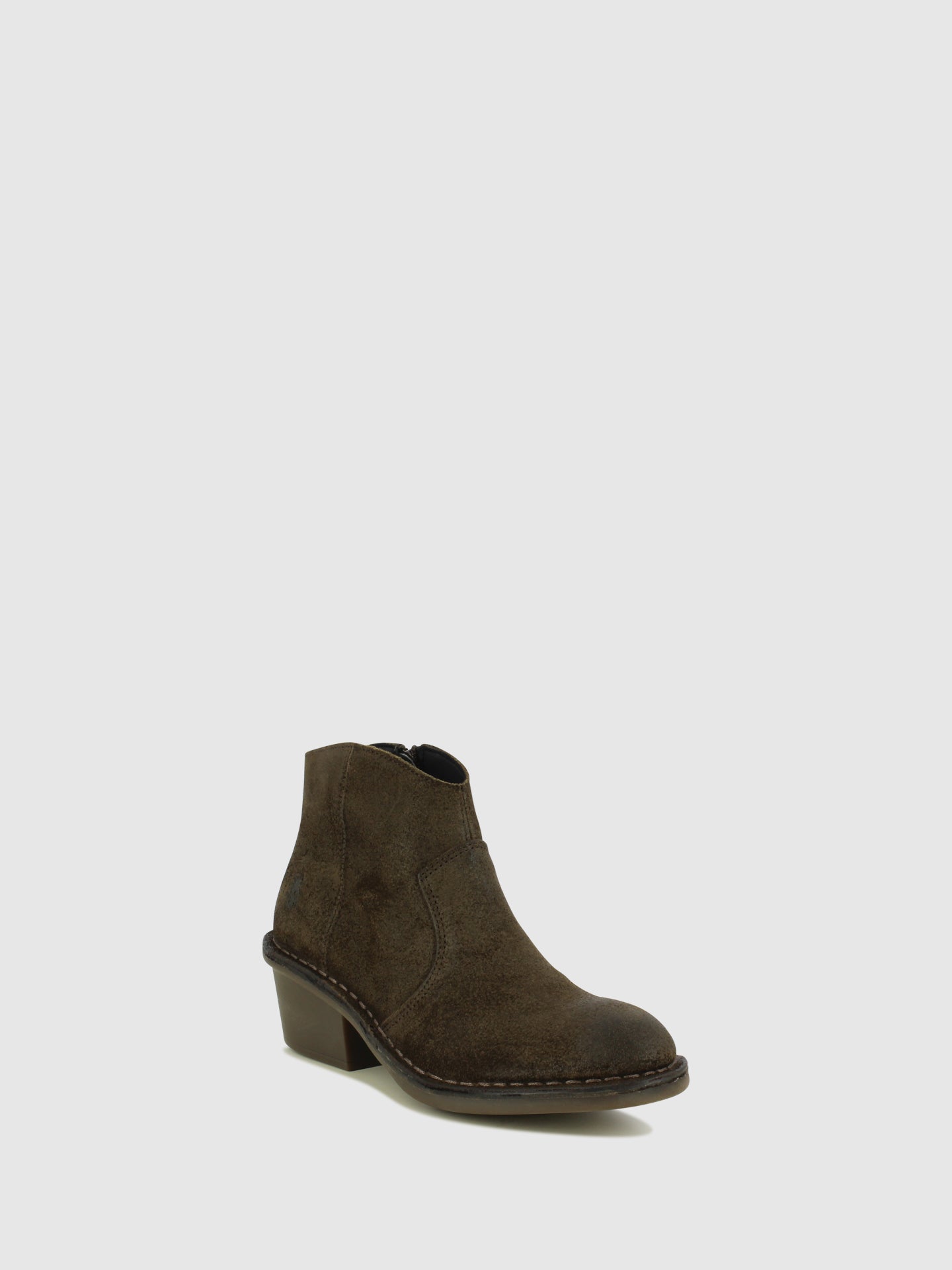 Fly London Botins com Fecho em Verde Tropa